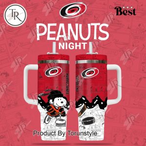 Carolina Hurricanes 75th Anniversary of Peanuts 40oz Tumbler