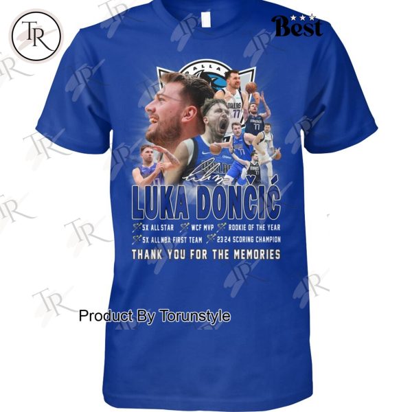 Luka Don?i? Thank You For The Memories T-Shirt