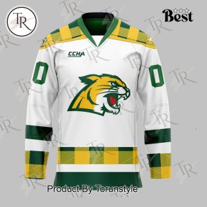 Northern Michigan Wildcats 2025 Custom Name New Collection Limited Edition Hockey Jersey