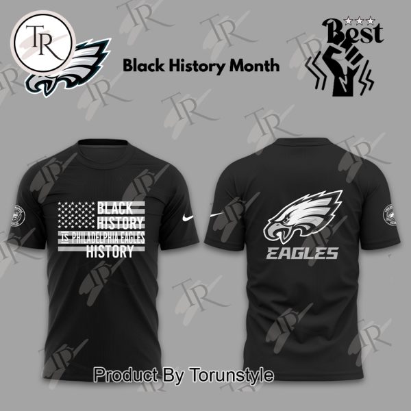 Philadelphia Eagles Black History Month 2025 Limited Edition Hoodie