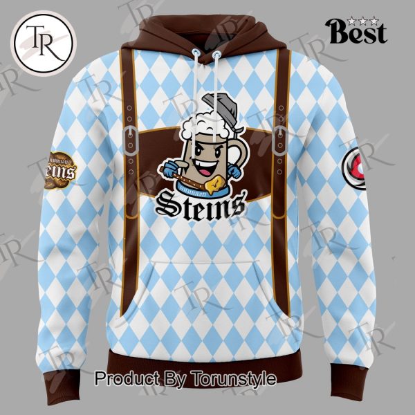 Cincinnati Cyclones “Brewed For Battle” Zinzinnati Steins Night 2025 Hoodie