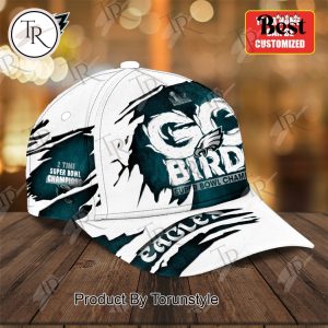 LIX Super Bowl Champions Philadelphia Eagles “Go Birds” Custom Name Cap