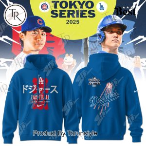 Los Angeles Dodgers MLB World Tour Tokyo Series 2025 Limited Edition Hoodie – Blue