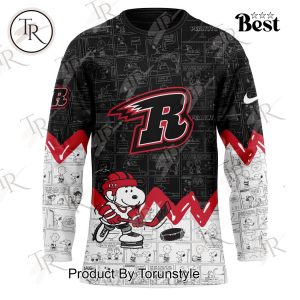 Rapid City Rush Peanuts Night 75th Anniversary Hockey Jersey