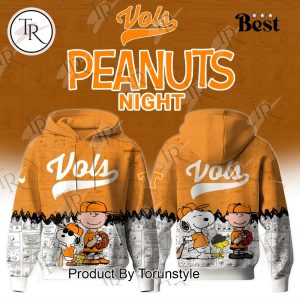 Tennessee Volunteers Peanuts Night 75th Anniversary Hoodie