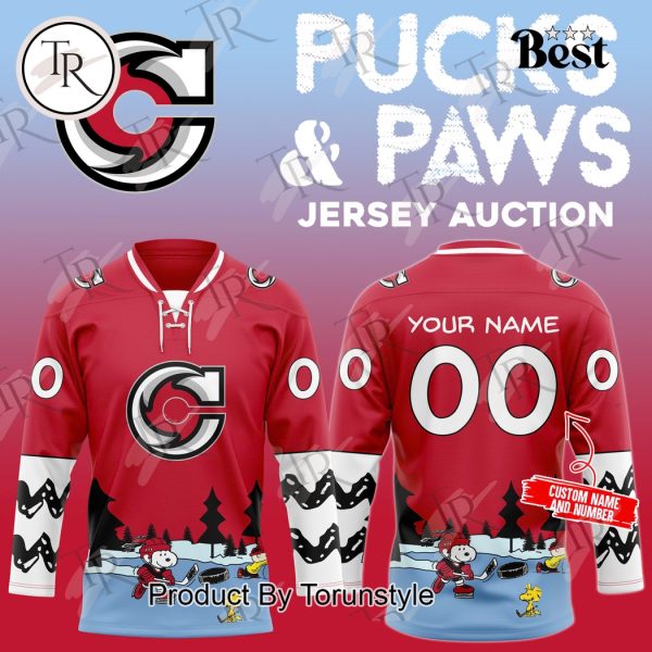 Cincinnati Cyclones Pucks and Paws 2025 Limited Edition Hockey Jersey