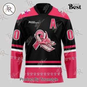 San Jose Barracuda “Pink In The Rink” Custom Name Hockey Jersey