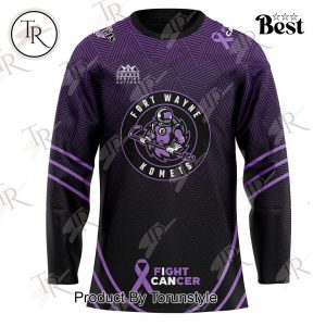 Fort Wayne Komets Fight Cancer Night 2025 Hockey Jersey