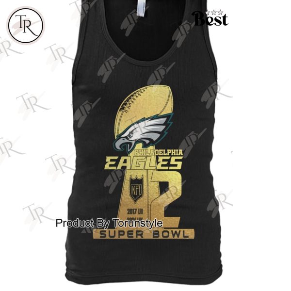 Philadelphia Eagles 2 Super Bowl T-Shirt