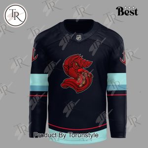 Seattle Kraken Asian American Native Hawaiian Pacific Islander Night 2025 Custom Name Limited Edition Hockey Jersey