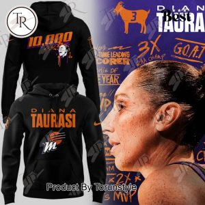 Diana Taurasi x Phoenix Mercury 2025 “10,000” Special Edition Hoodie