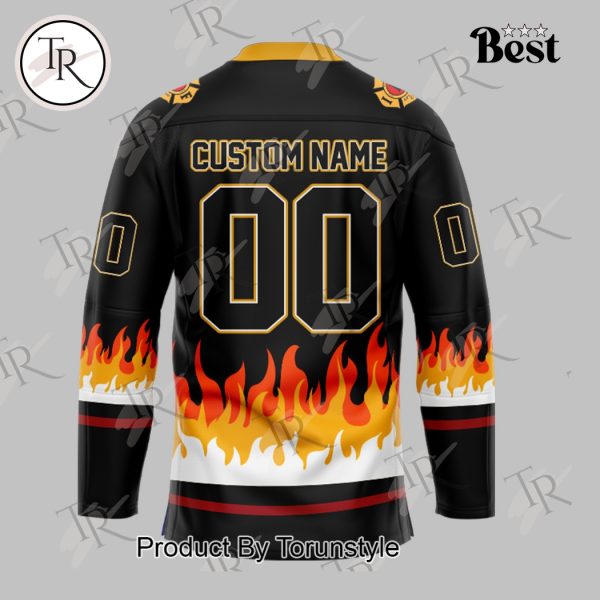 2025 Florida Everblades First Responders Night Custom Name Limited Edition Hockey Jersey