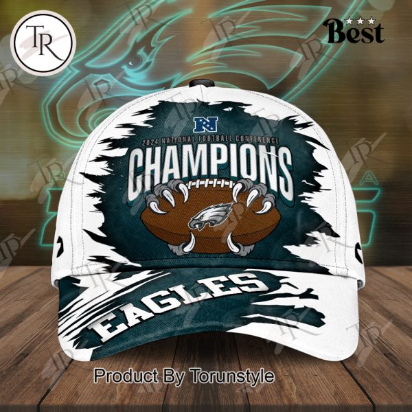 Philadelphia Eagles 2024 National Football Conference Champions Eagles Cap