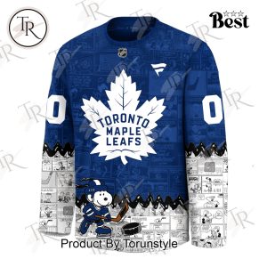 Toronto Maple Leafs 75th Anniversary Custom Name Limited Edition Hockey Jersey