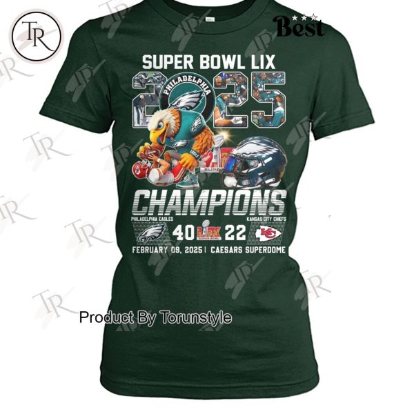 Super Bowl LIX 2025 Champions Philadelphia Eagles Fe 09, 2025 Limited Design T-Shirt