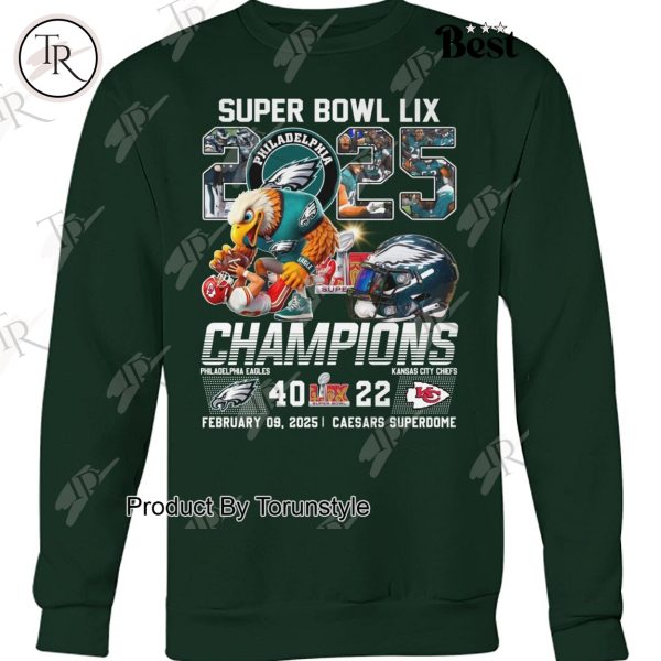 Super Bowl LIX 2025 Champions Philadelphia Eagles Fe 09, 2025 Limited Design T-Shirt