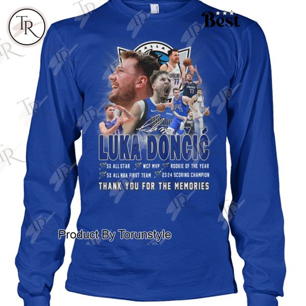 Luka Don?i? Thank You For The Memories T-Shirt