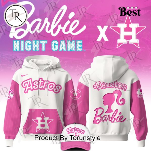 Houston Astros Barbie Night Game 2025 Limited Edition Hoodie