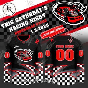 Huntsville Havoc This Saturday’s Racing Night 2025 Limited Edition Hoodie