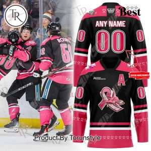 San Jose Barracuda Limited Edition 2025 Custom Name Hockey Jersey