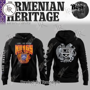 Los Angeles Kings Armenian Heritage Merchandise 2025 New Edition Hoodie