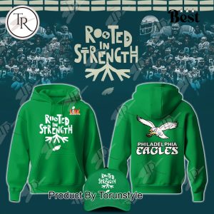 Philadelphia Eagles Rooted In Strength “Black History Month” Hoodie