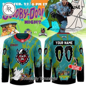 Macon Mayhem Scooby Doo Night 2025 Custom Name Limited Edition Hockey Jersey