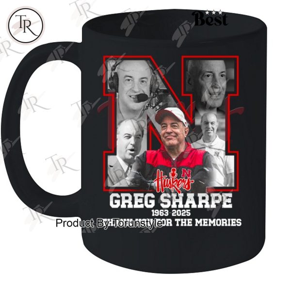 Greg Sharpe 1963-2025 Thank You For The Memories T-Shirt