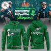 Philadelphia Eagles Super Bowl Champions 2X 2024 Limited Edition Hoodie – Black