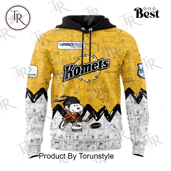 Fort Wayne Komets Peanuts Night 2025 Hoodie