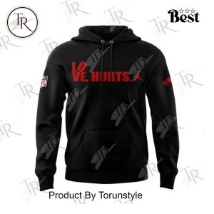 Philadelphia Eagles X Jalen Hurts “Love, Hurts” Limited Edition Hoodie – Black