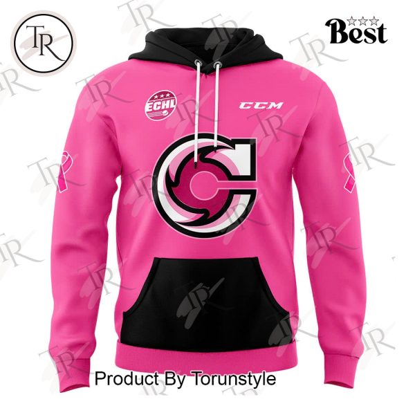 Cincinnati Cyclones Pink In The Rink 2025 Special Edition Hoodie