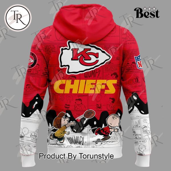 Kansas City Chiefs Peanuts Night 75th Anniversary Hoodie