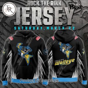 Toledo Walleye Fins And Feathers Night And March 23 Custom Name New Edition Hockey Jersey