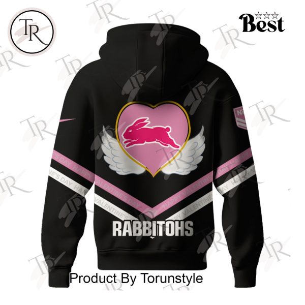 South Sydney Rabbitohs 2025 Happy Valentine’s Day Hoodie