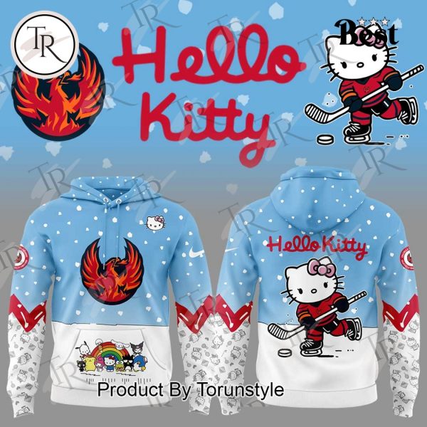 Coachella Valley Firebirds Hello Kitty New Edition 2025 Hoodie