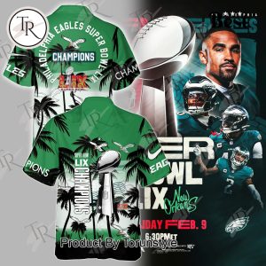 Philadelphia Eagles Super Bowl LIX Champions Champions 2X Limited Edition Hawaiian Shirt – Green