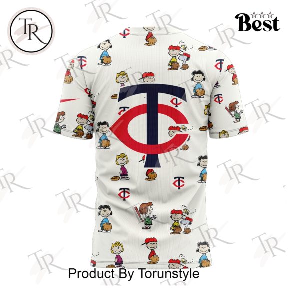 Minnesota Twins Peanuts 75th Anniversary Hoodie