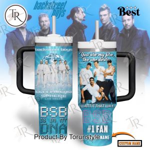 Backstreet Boys “I Want It That Way” Custom Name 40oz Tumbler