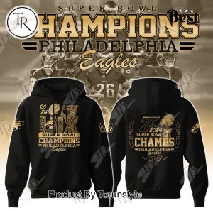 2X 2024 Super Bowl Champs Philadelphia Eagles Limited Edition Hoodie