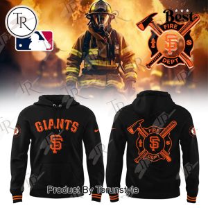 San Francisco Giants Firefighter Appreciation Night 2025 Limited Edition Hoodie