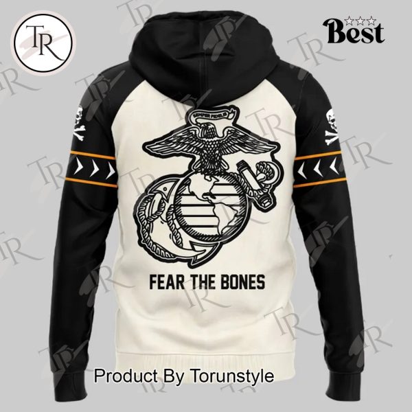 Navy Midshipmen Baseball Fear The Bones 2025 Limited Edition Hoodie