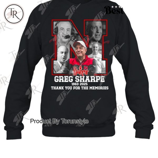 Greg Sharpe 1963-2025 Thank You For The Memories T-Shirt