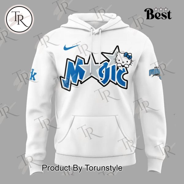 Orlando Magic 2025 Hello Kitty Night Hoodie