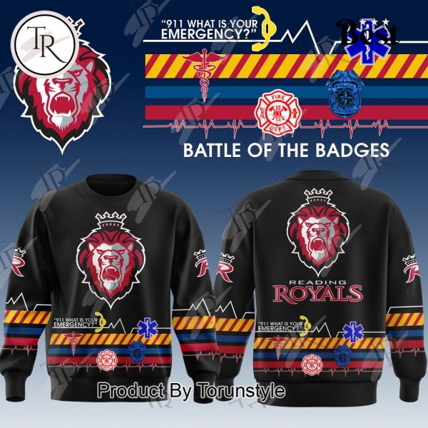 Reading Royals Battle Of The Badges 2025 Hoodie