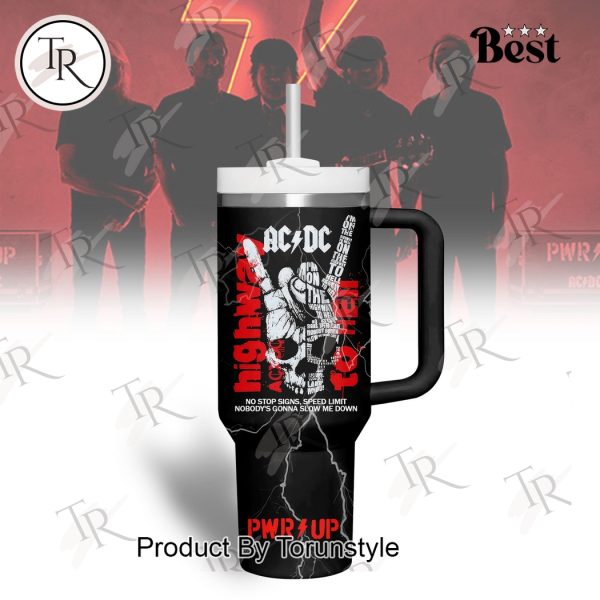 AC DC PWR Up Highway To Hell Limited Edition 40oz Tumbler