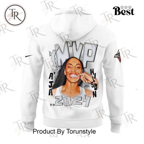 A’ja Wilson x Las Vegas Aces Unanimous MVP New Edition Hoodie