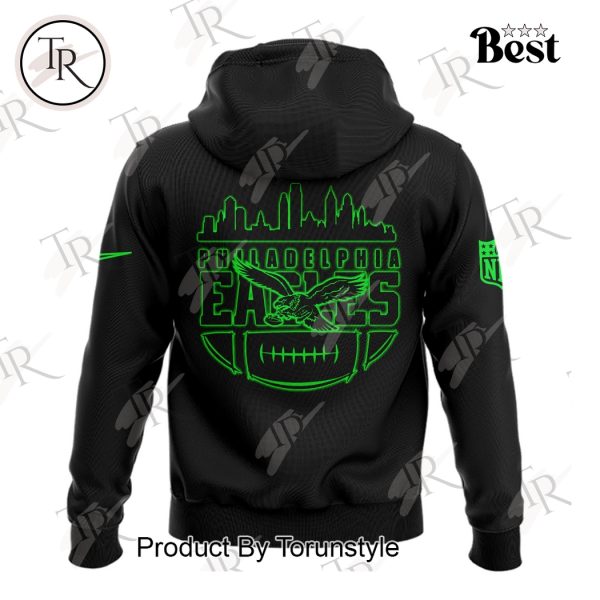 All Black 2025 Philadelphia Eagles Limited Edition Hoodie