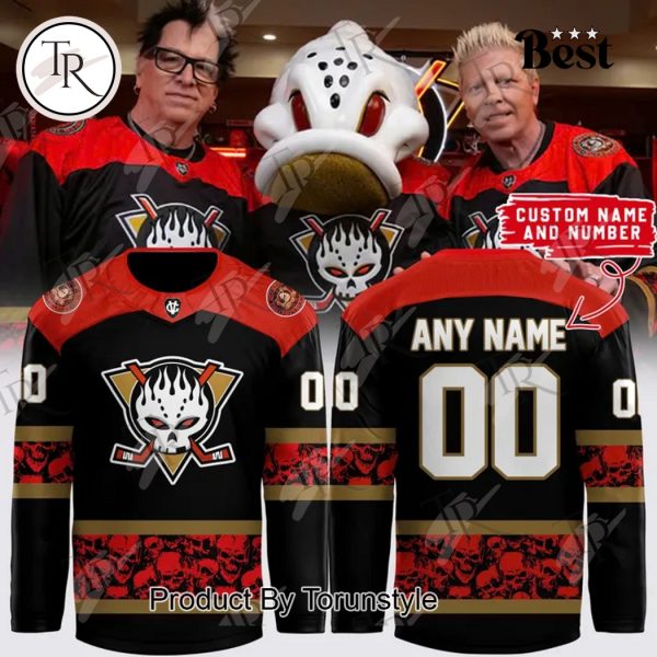 Anaheim Ducks x The Offspring 2025 Custom Name Limited Edition Hockey Jersey