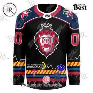 Reading Royals Battle Of The Badges 2025 Custom Name Hockey Jersey